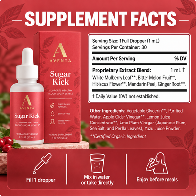 Aventa™ — Blood Sugar & Craving Support Drops